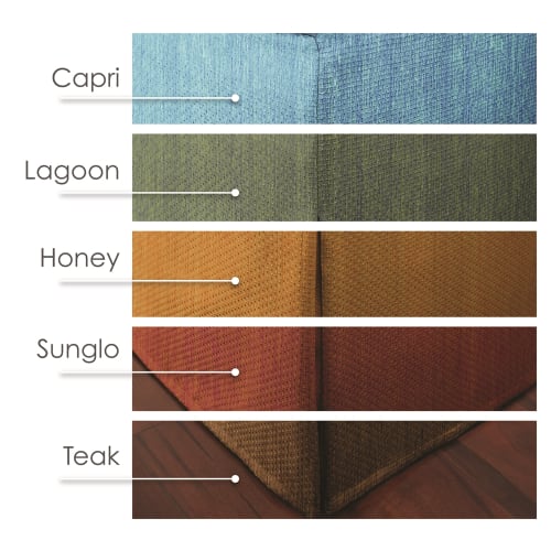 Rbed BedSkirt, Amira, Queen, 60x80+15, Teak